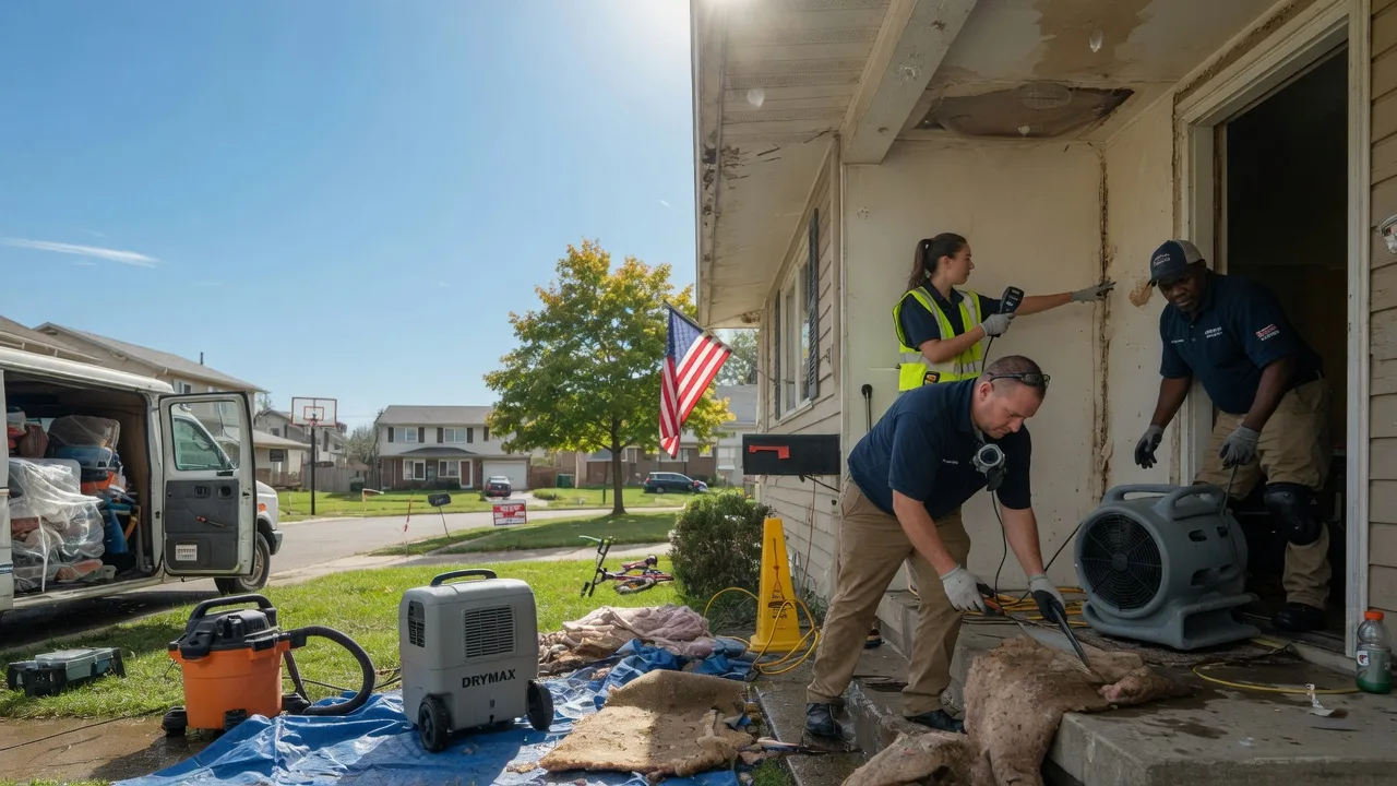 Water Damage Restoration in Frankfort, IL near me